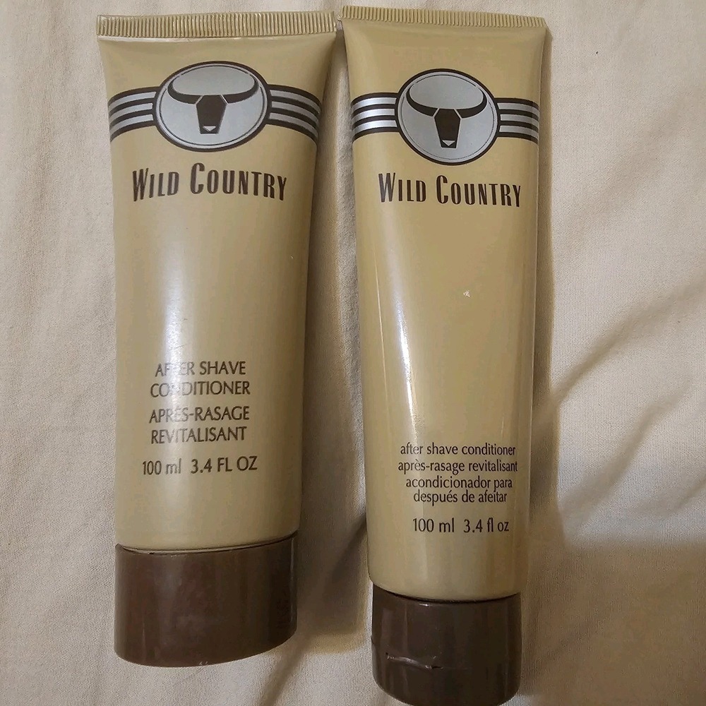 2 Avon Wild Country Men's Aftershave Conditioner 3.4 fl oz